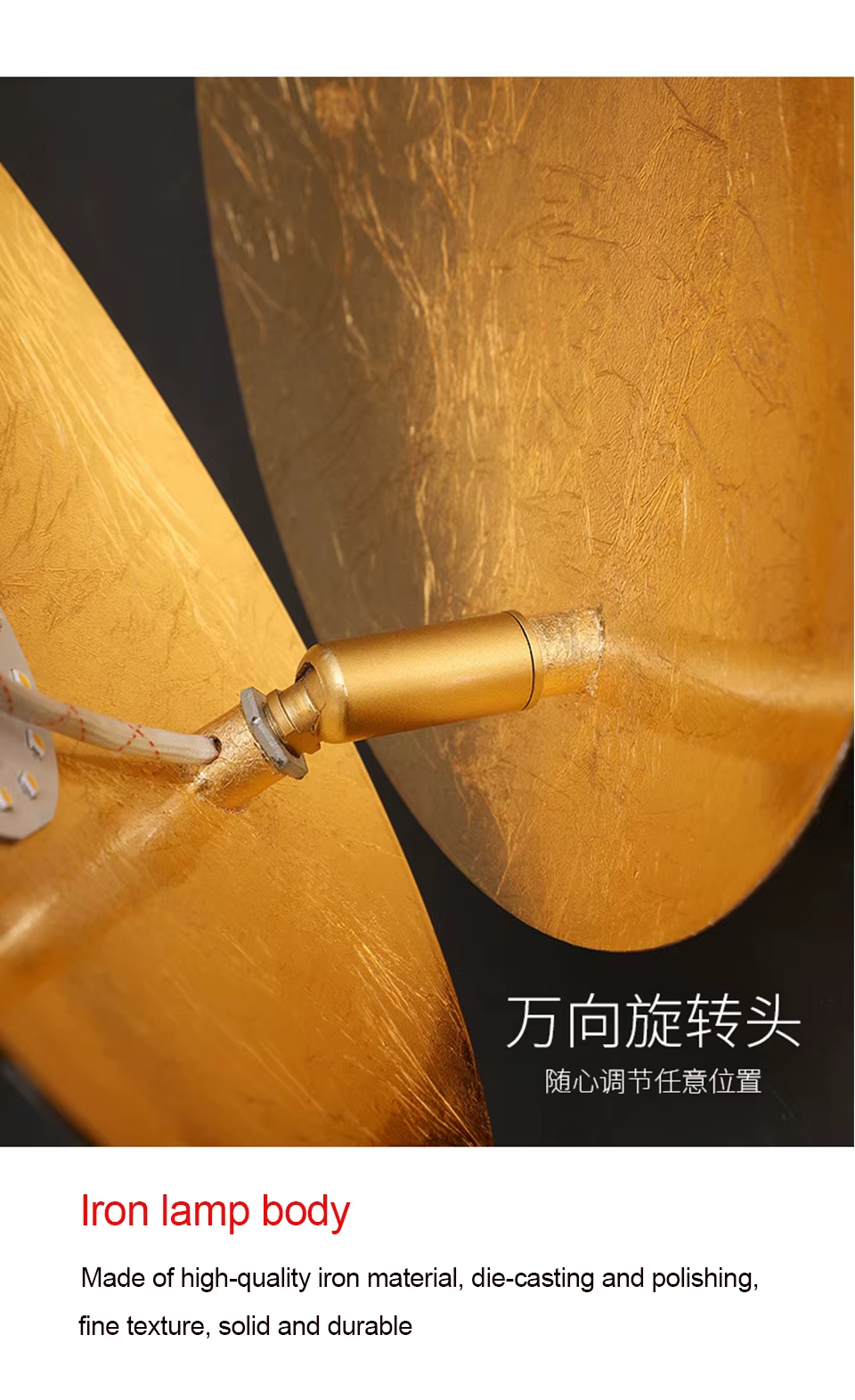 Modern Aisle Corridor round Wall Lamp Bedroom Eclipse Wall Lighting Indoor Bedside Lighting Decoration Living Room Wall Light